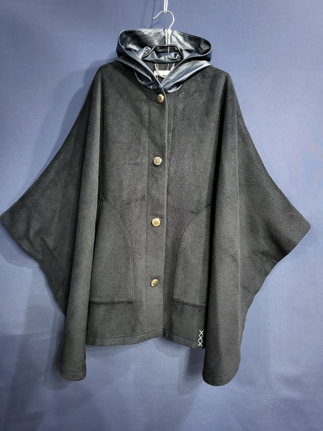 양가죽 캐시미어 케이프(남녀공용) 상품이미지1