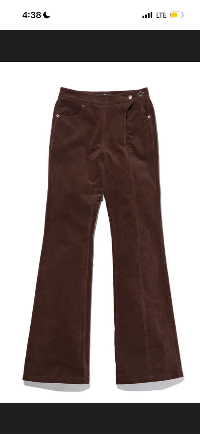 미스치프 코듀로이 부츠컷 팬츠 상품이미지1