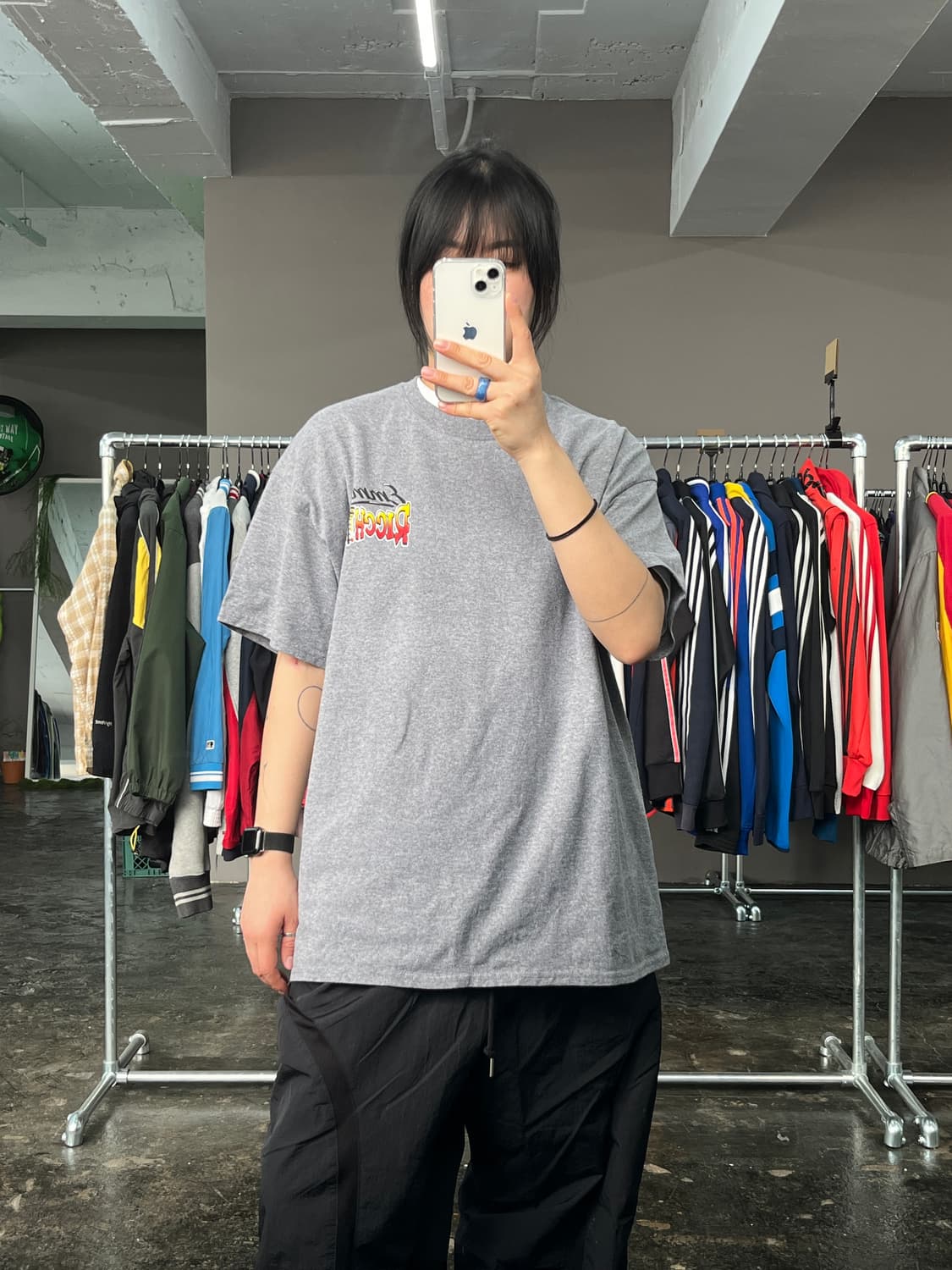 빈티지 프린팅 반팔 티셔츠 상품이미지2