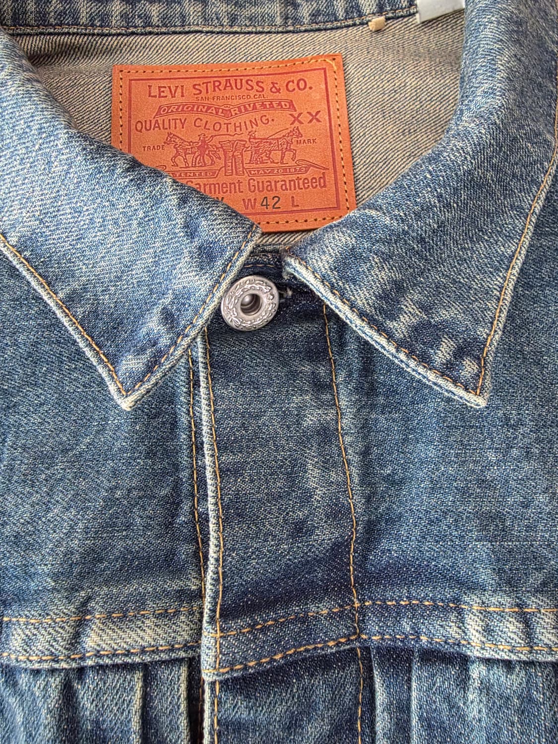 리바이스 대전판 워싱 S506xx L t백 정가양도 상품이미지1