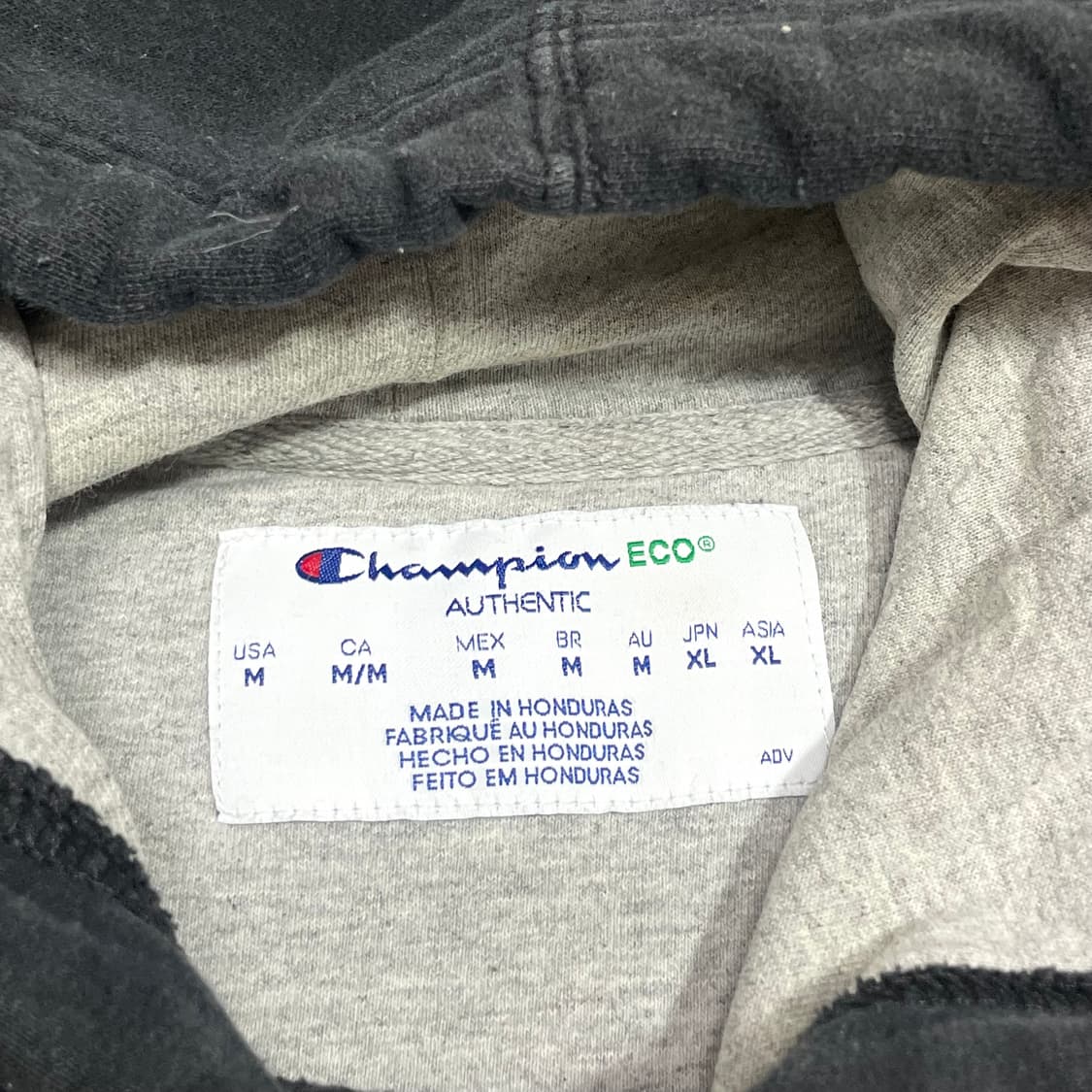 챔피온 블랙 후드티셔츠 남성M 상품이미지3