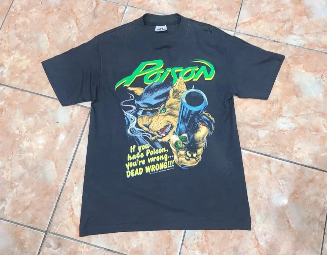 1989 포이즌 빈티지티셔츠 상품이미지1