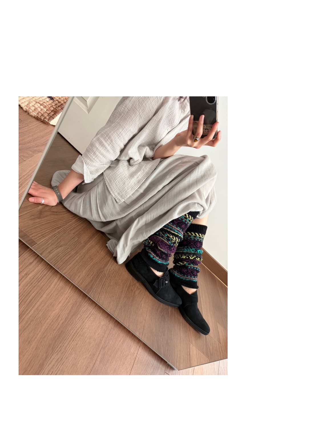 patterned warmer 상품이미지5