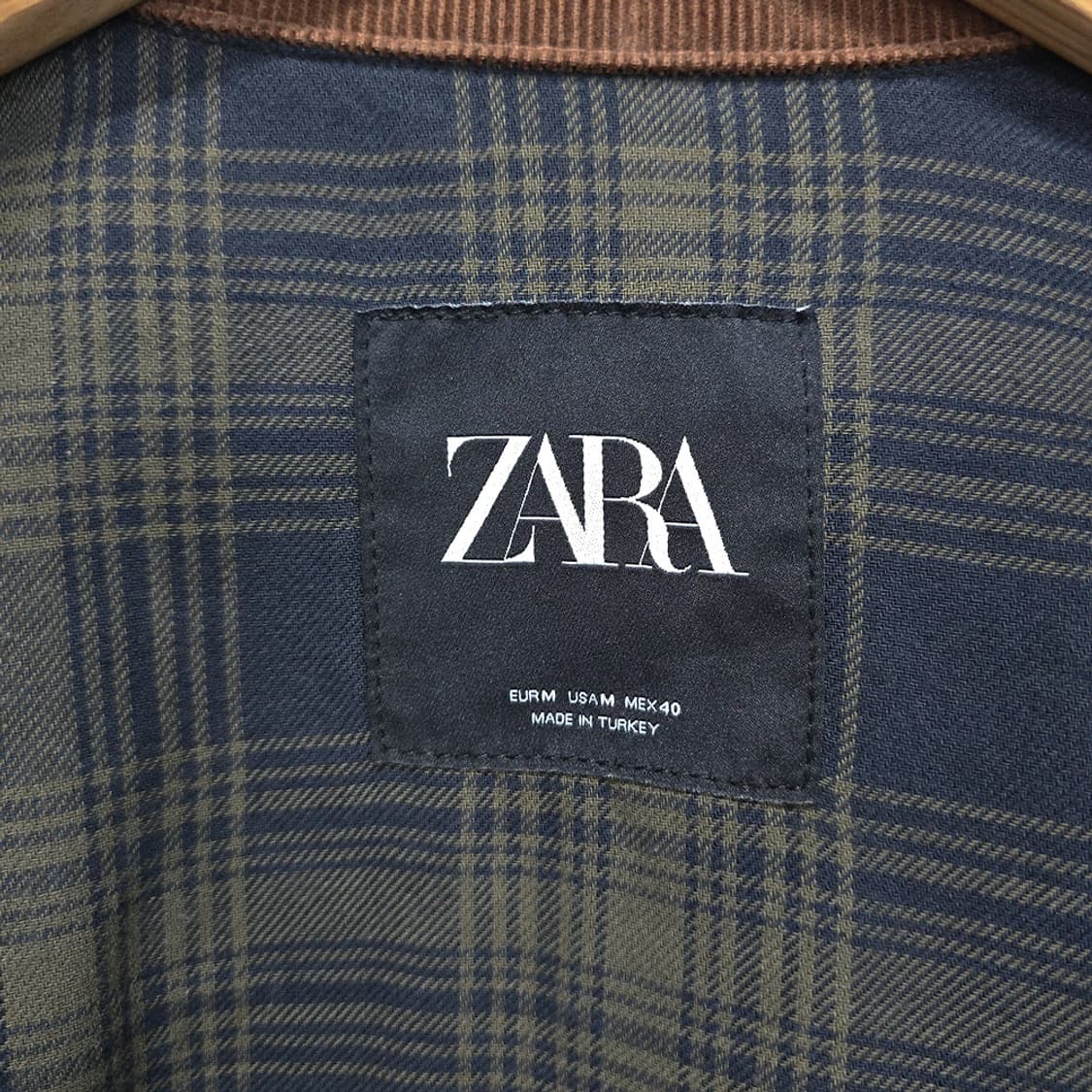 자라(ZARA) 코듀로이카라 워크자켓 M 상품이미지8