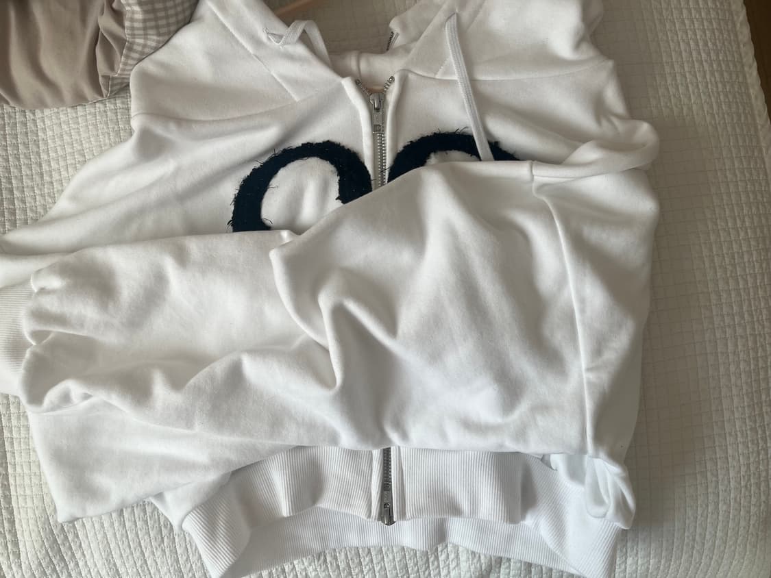 이투둘 후드집업HOODIE 002 (WHITE) 상품이미지3