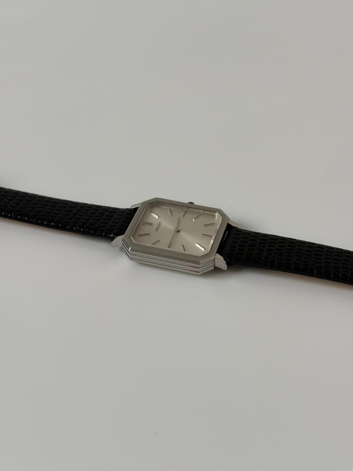 1980s Silver Square Ladies Quartz 상품이미지6