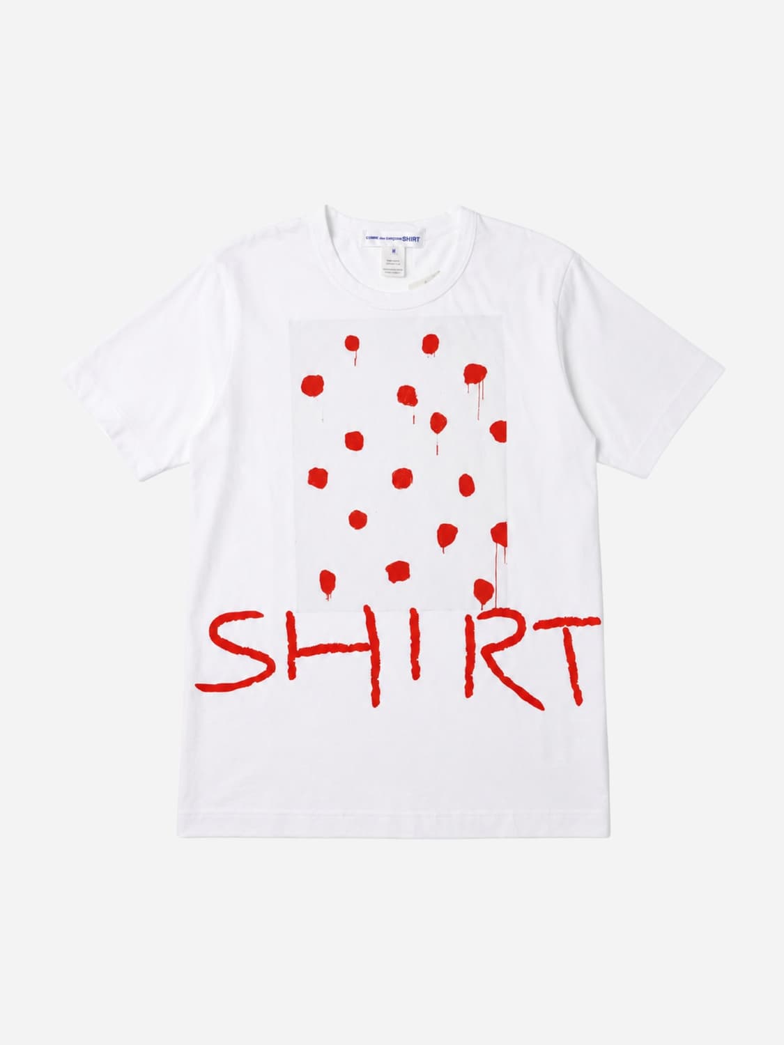 Comme Des Garcons Shirt 셔츠라인 메리 헤일만 티셔츠 상품이미지1
