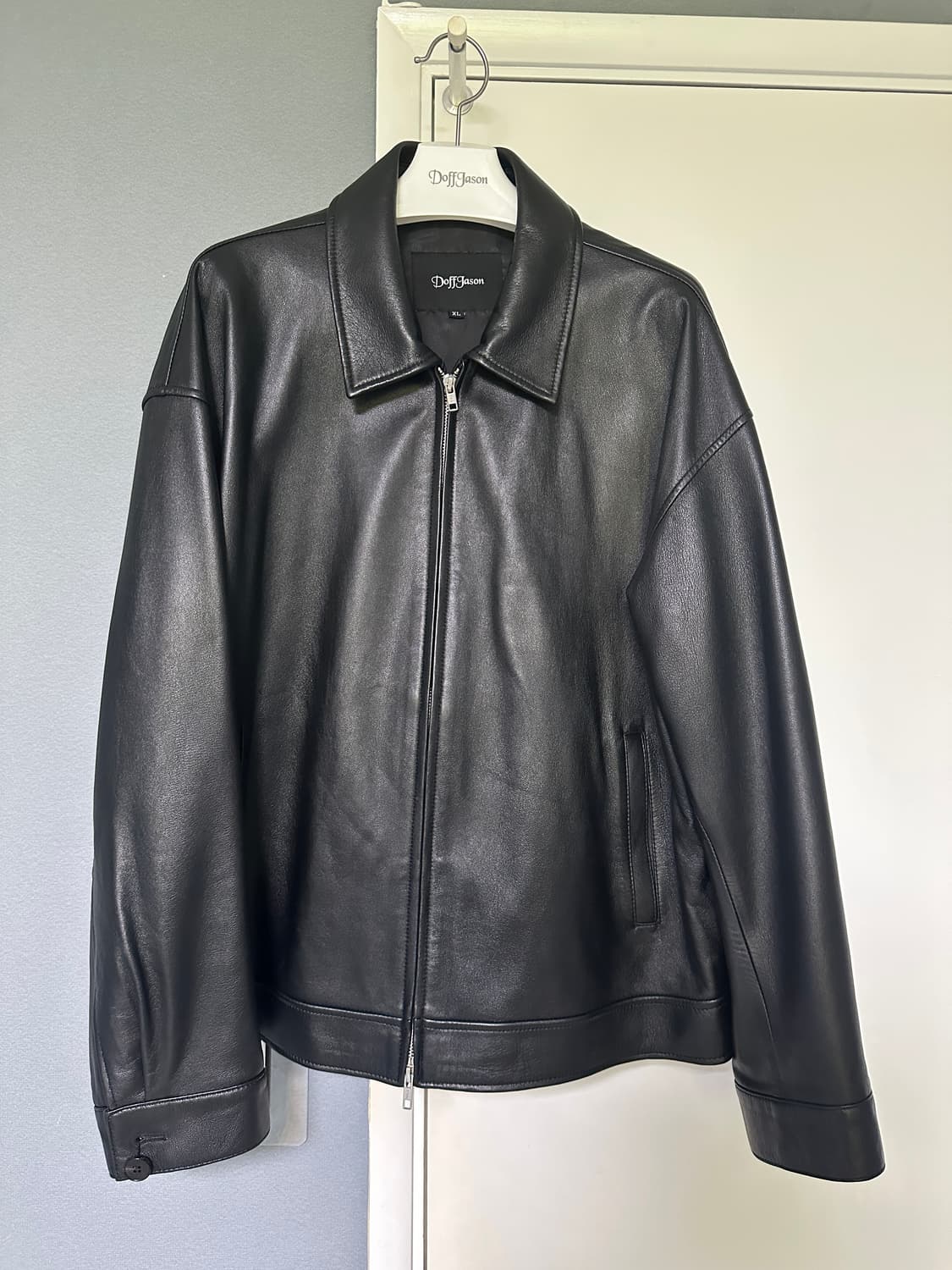 도프제이슨 램스킨 레더자켓 상품이미지1