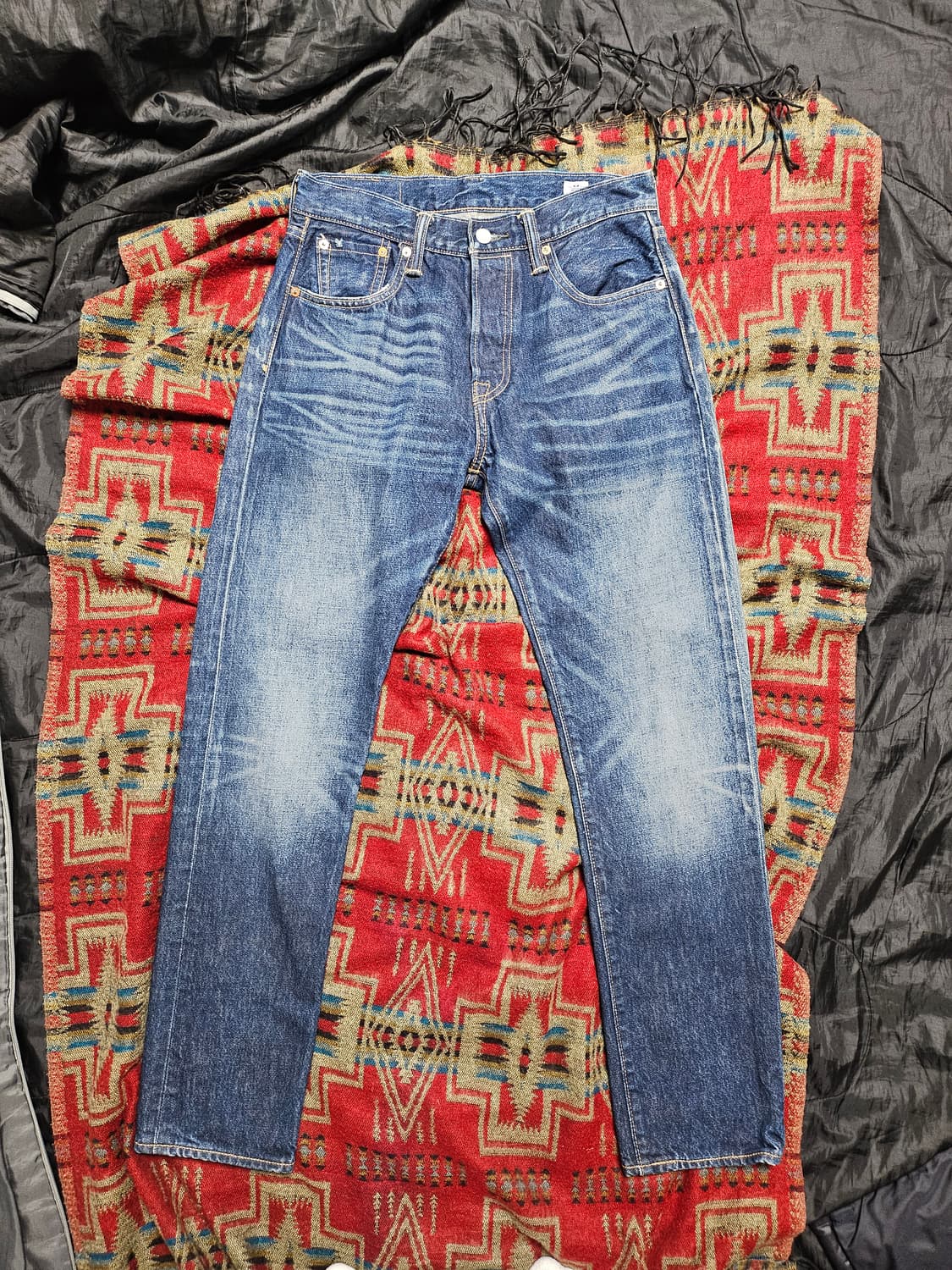 리바이스 501 CT 셀비지 데님진 30x32 상품이미지2