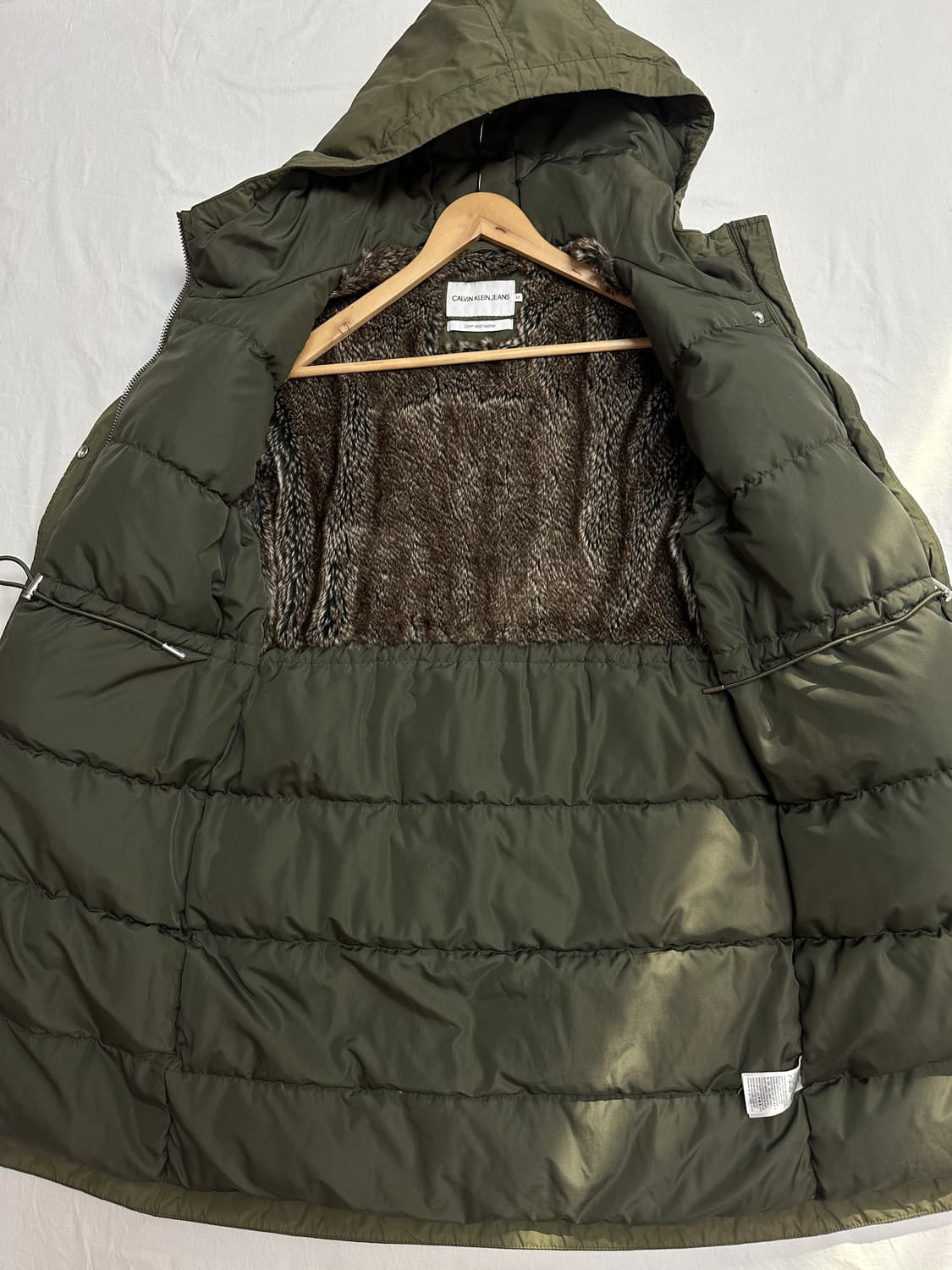 캘빈클라인 덕다운 야상패딩 상품이미지7