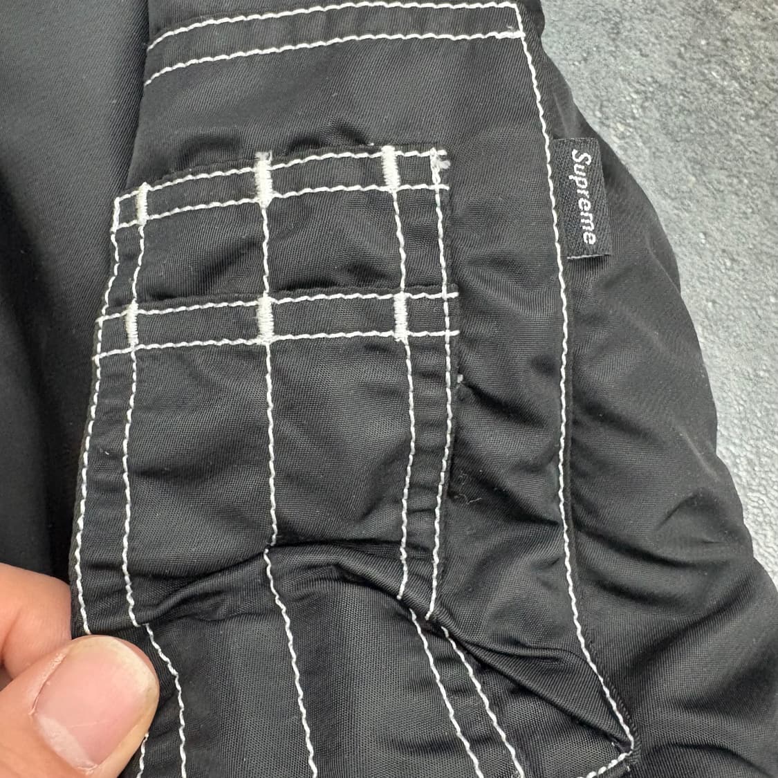 (95)슈프림리버시블스티치ma1 상품이미지5