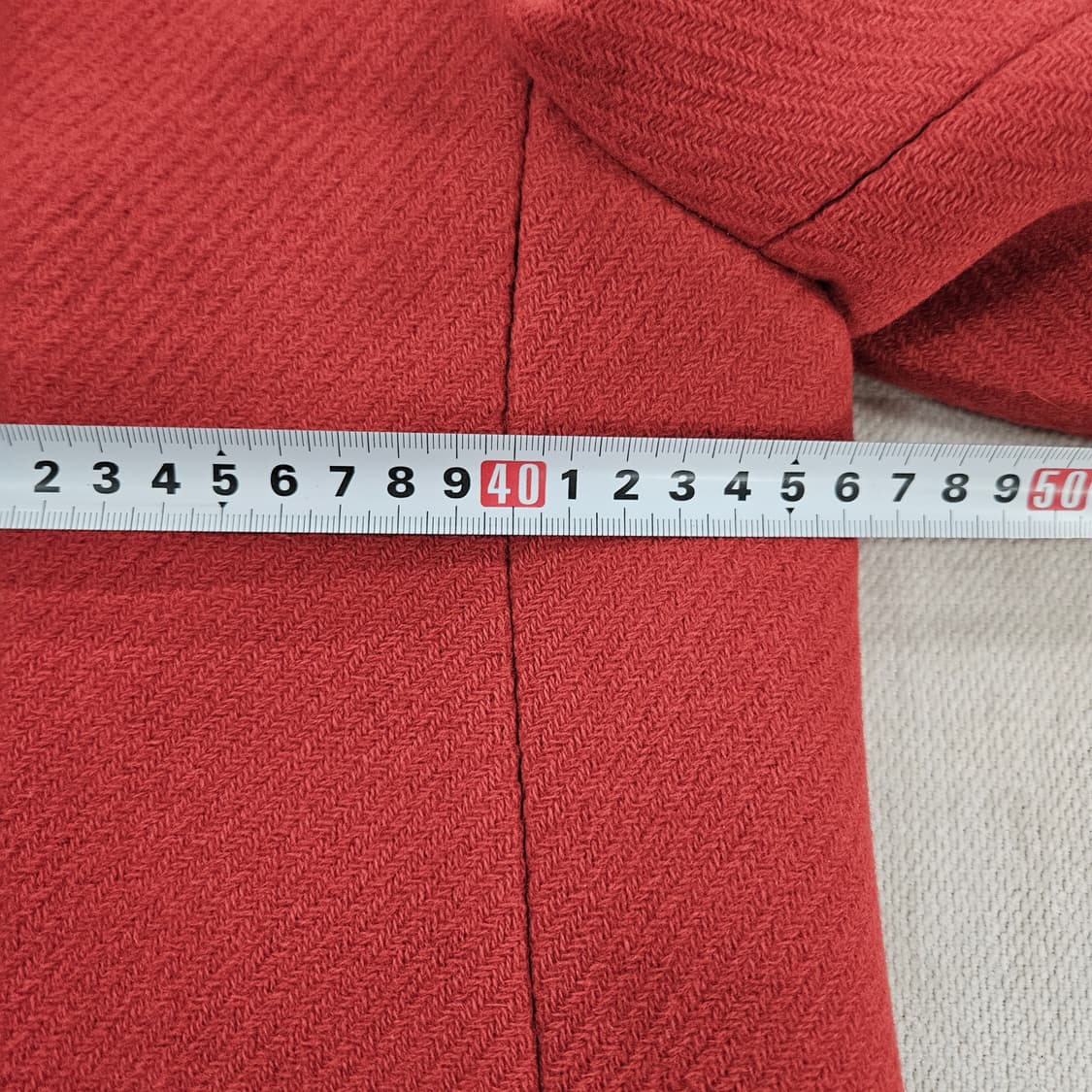 [실측확인] 한섬 마인 여성 후드 반코트 0121Y1 상품이미지7