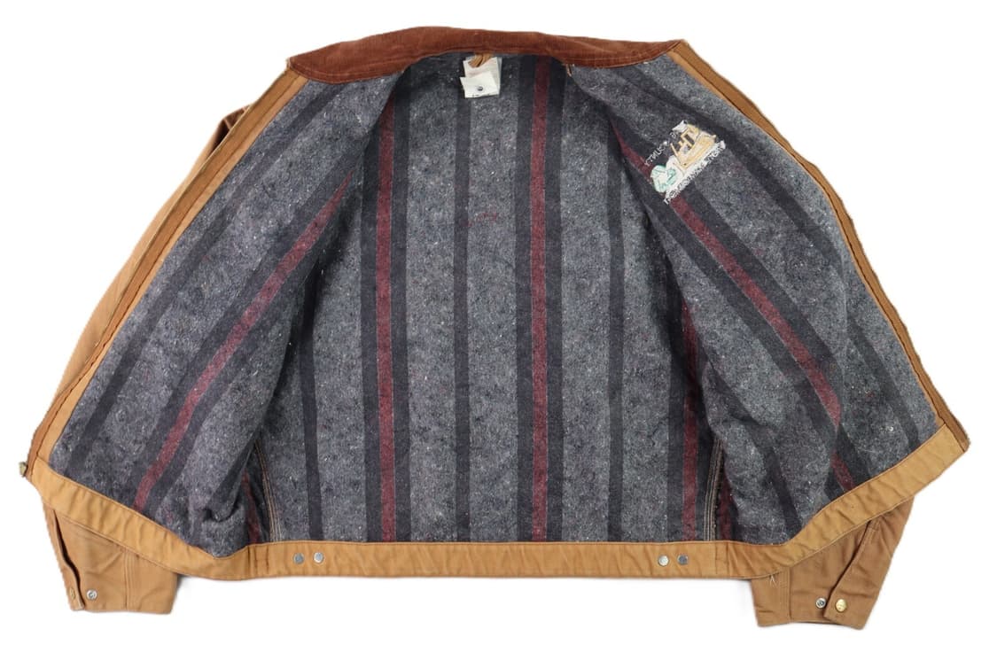 칼하트 J01 디트로이트 커스텀 자켓 브라운 상품이미지4