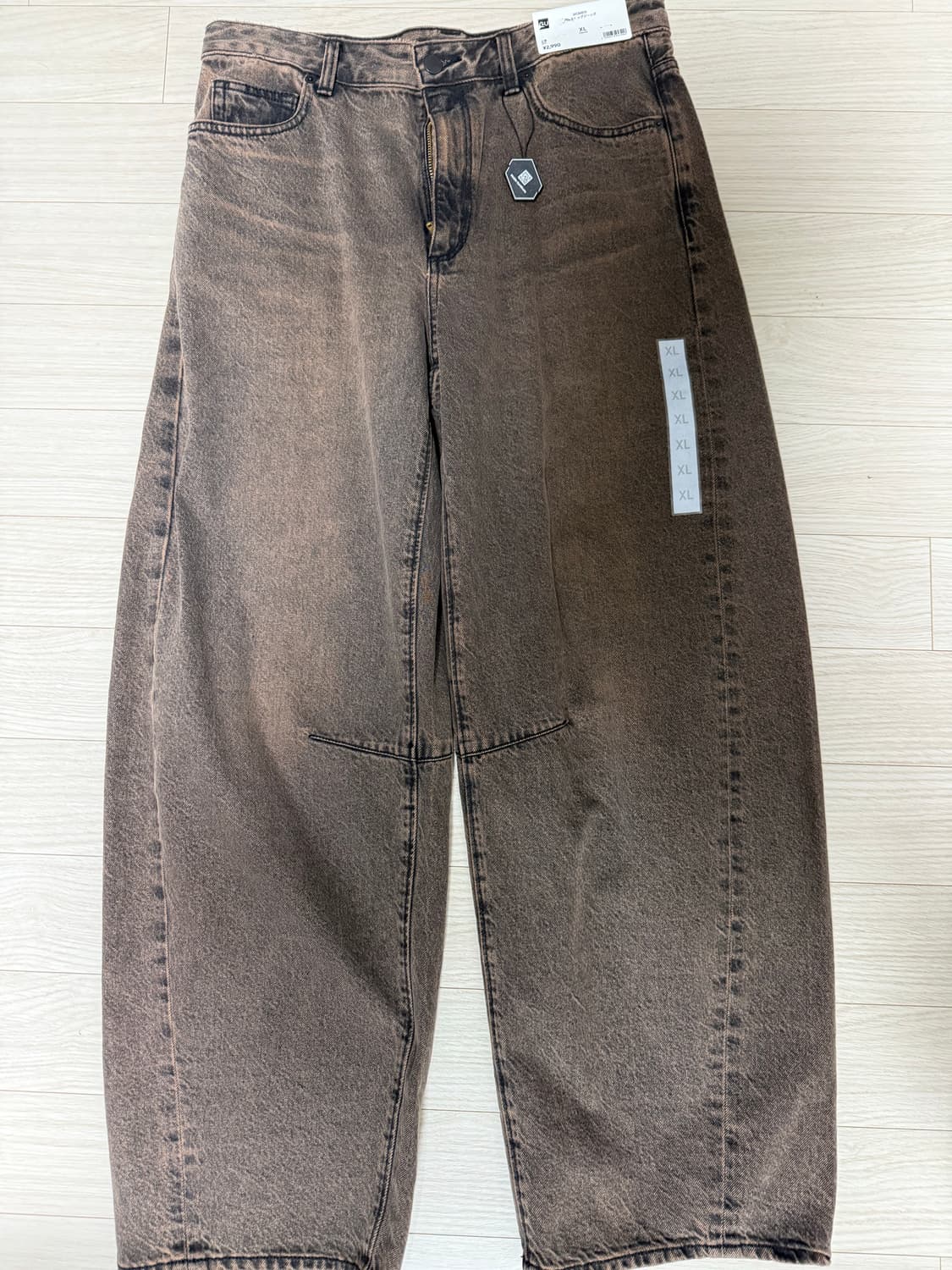 gu 배럴 레그 진 상품이미지2