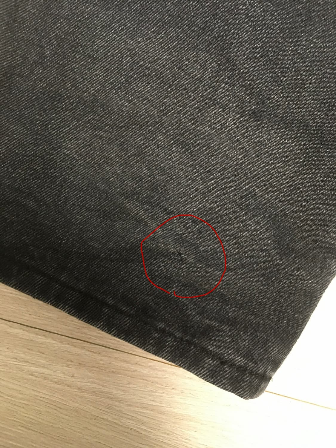 스웨이드 CONTOUR POCKET DENIM [BLACK] 상품이미지5