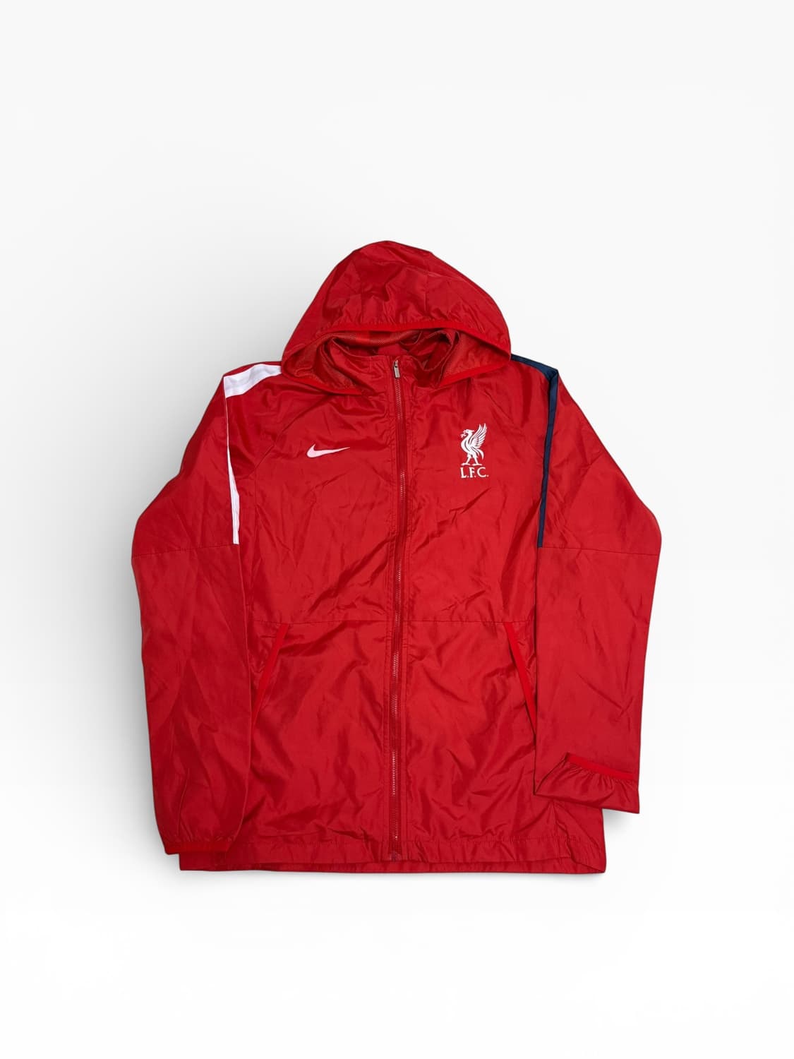 나이키 리버풀 바람막이 후드 자켓 레드 S 상품이미지1