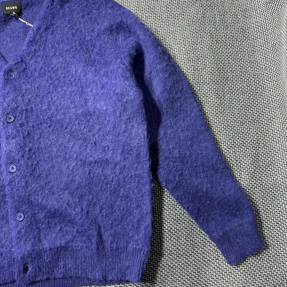 빔즈 모헤어 니트 가디건 퍼플 ( L/OLD-8313 ) 상품이미지4