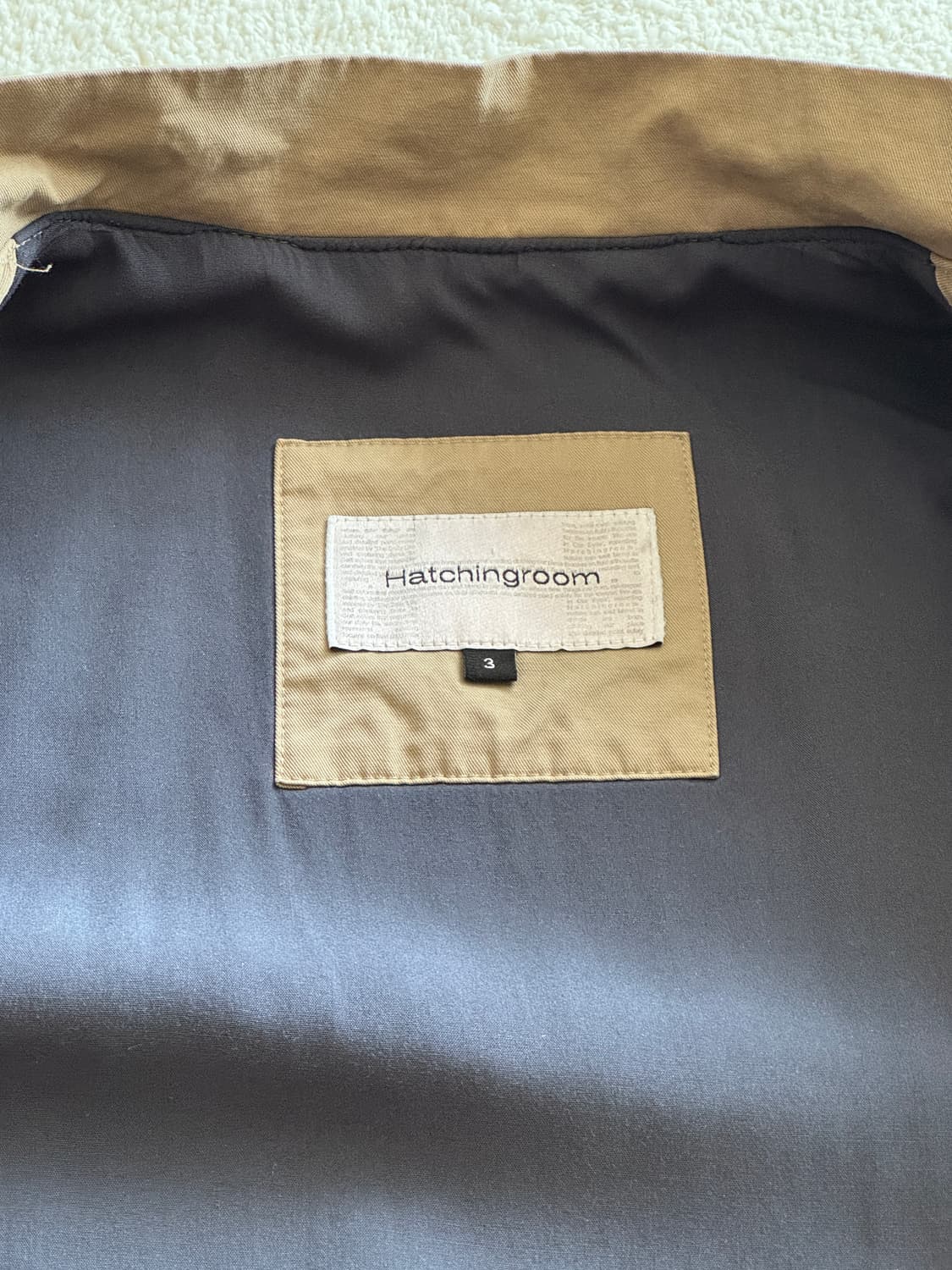 해칭룸 헤비 플라이트 봄버 3사이즈 상품이미지4