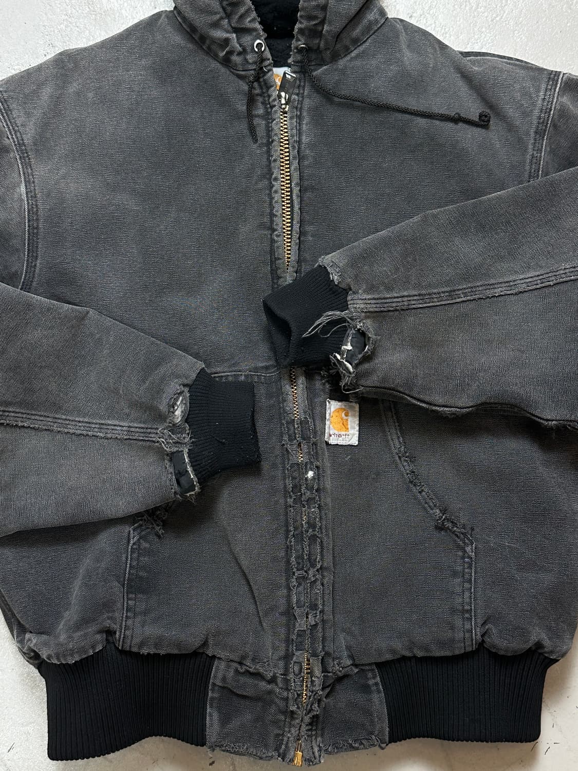 90's OG USA Made 칼하트 JQ1005 액티브 자켓 상품이미지7