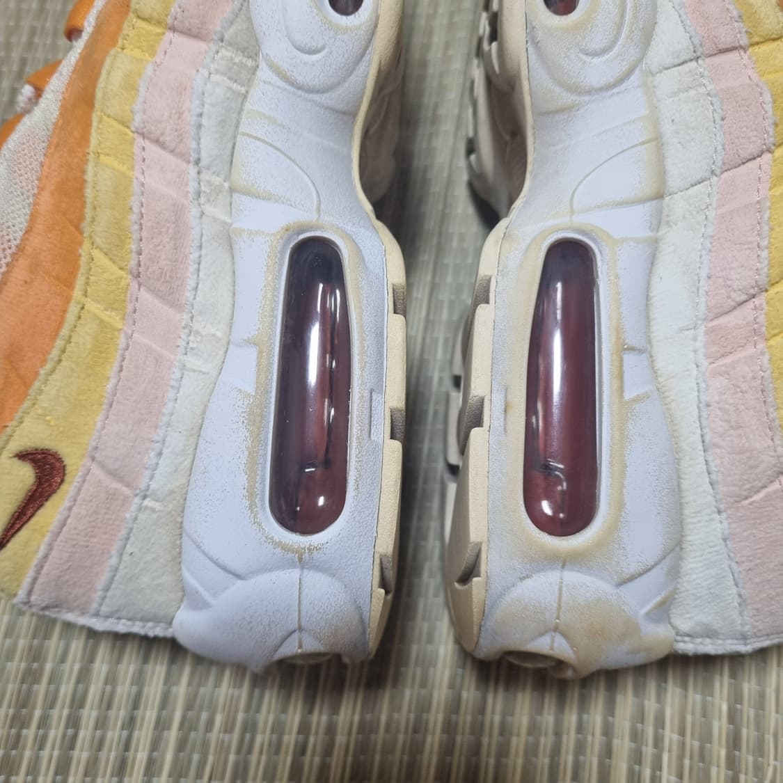 일본 나이키 우먼스 에어맥스 95 오렌지 (245mm) 상품이미지6