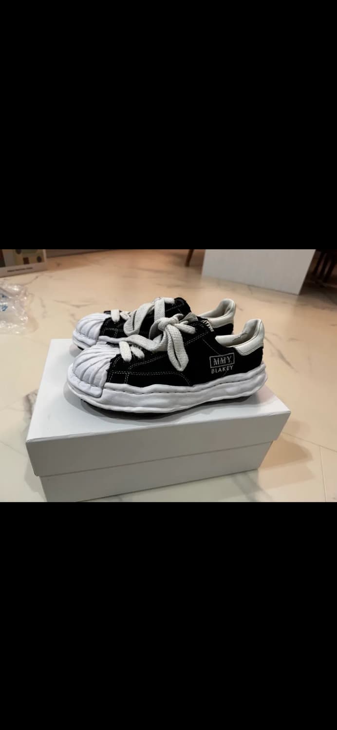 MMY 블레이키 스니커즈 블랙 40 상품이미지1
