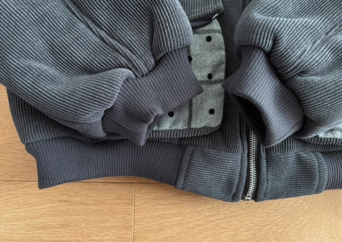 하이스쿨디스코 코듀로이 하이넥 항공점퍼 상품이미지3