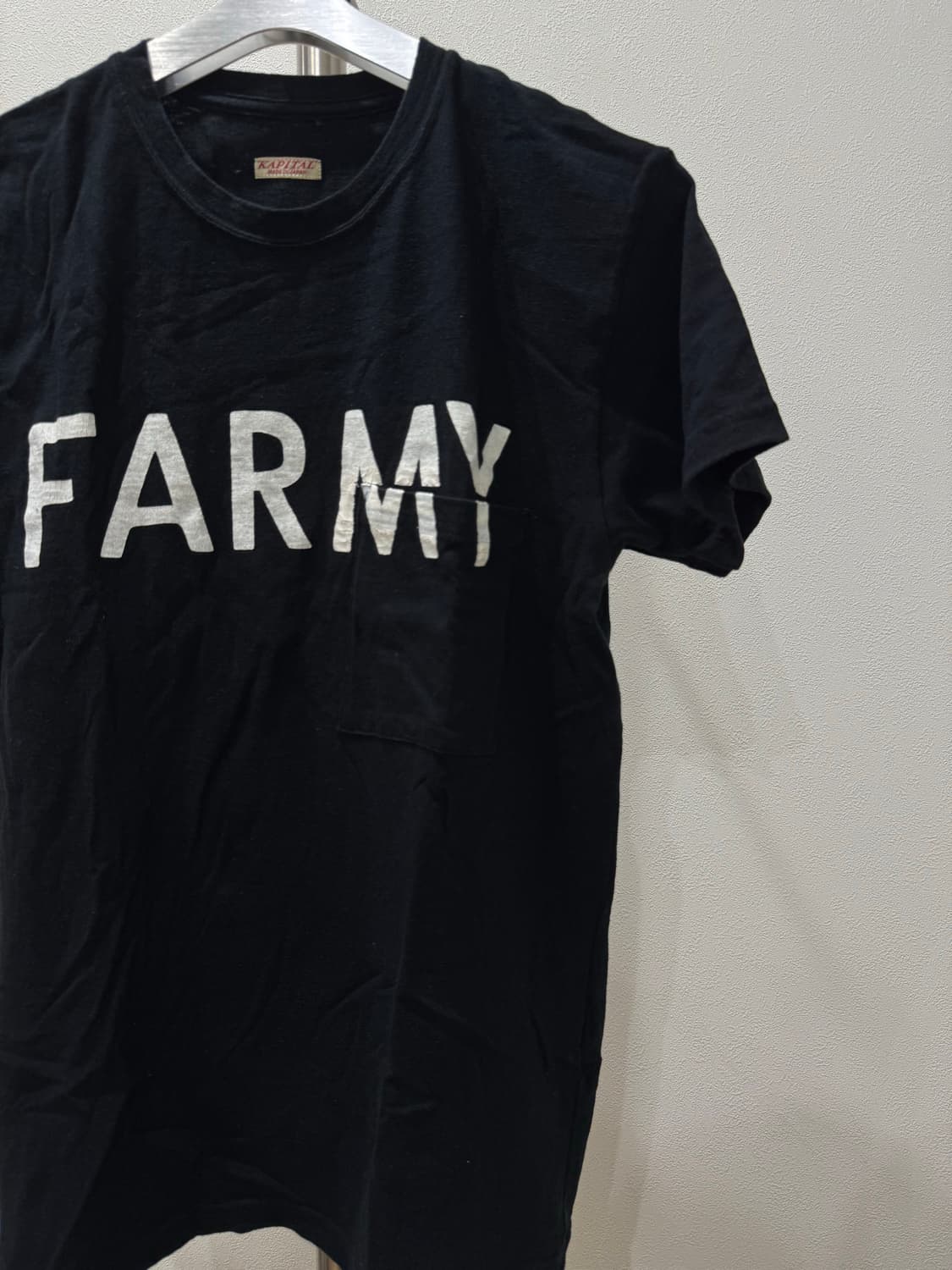 캐피탈 FARMY 포켓 티셔츠 상품이미지2