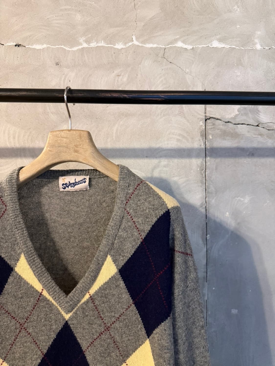 세인트 앤드류 스코티쉬 아가일 니트 100~103 상품이미지4