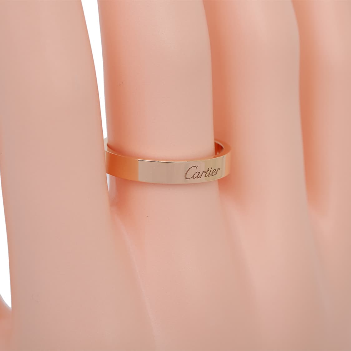 까르띠에 C 드 까르띠에 웨딩반지 핑크골드 웨딩링 64호 남자반지 상품이미지5