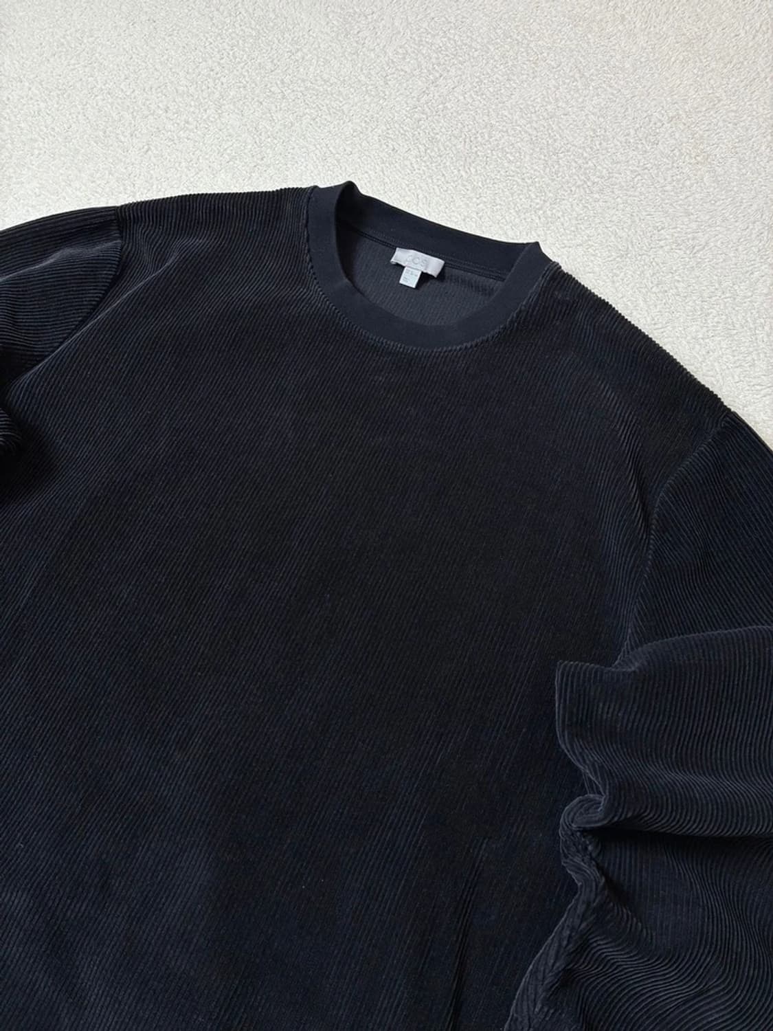 코스 COS 코듀로이 헤비코튼 맨투맨 PN7669 상품이미지2