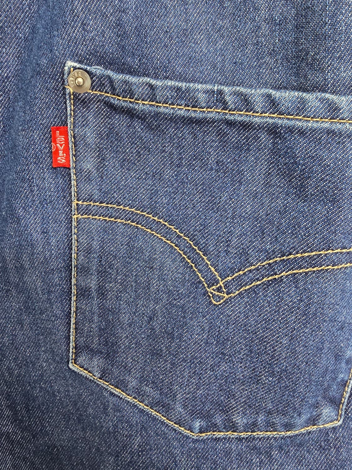 리바이스 청 데님 A라인 롱스커트 (1535) 상품이미지3