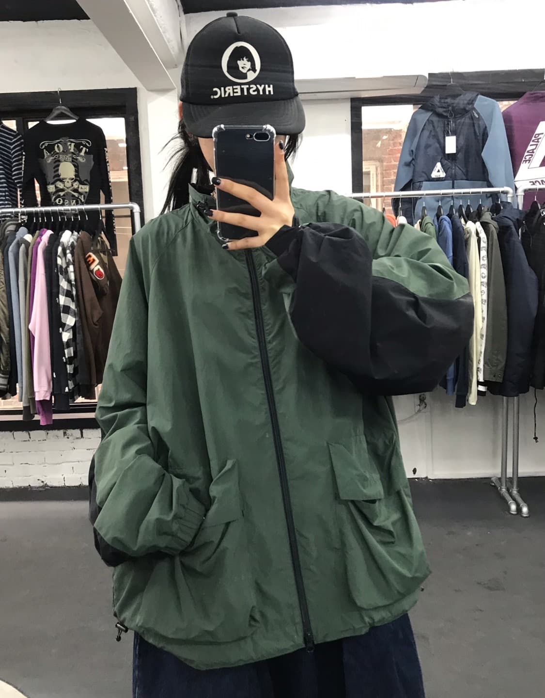 홀리선 투톤 투웨이 바람막이 상품이미지4