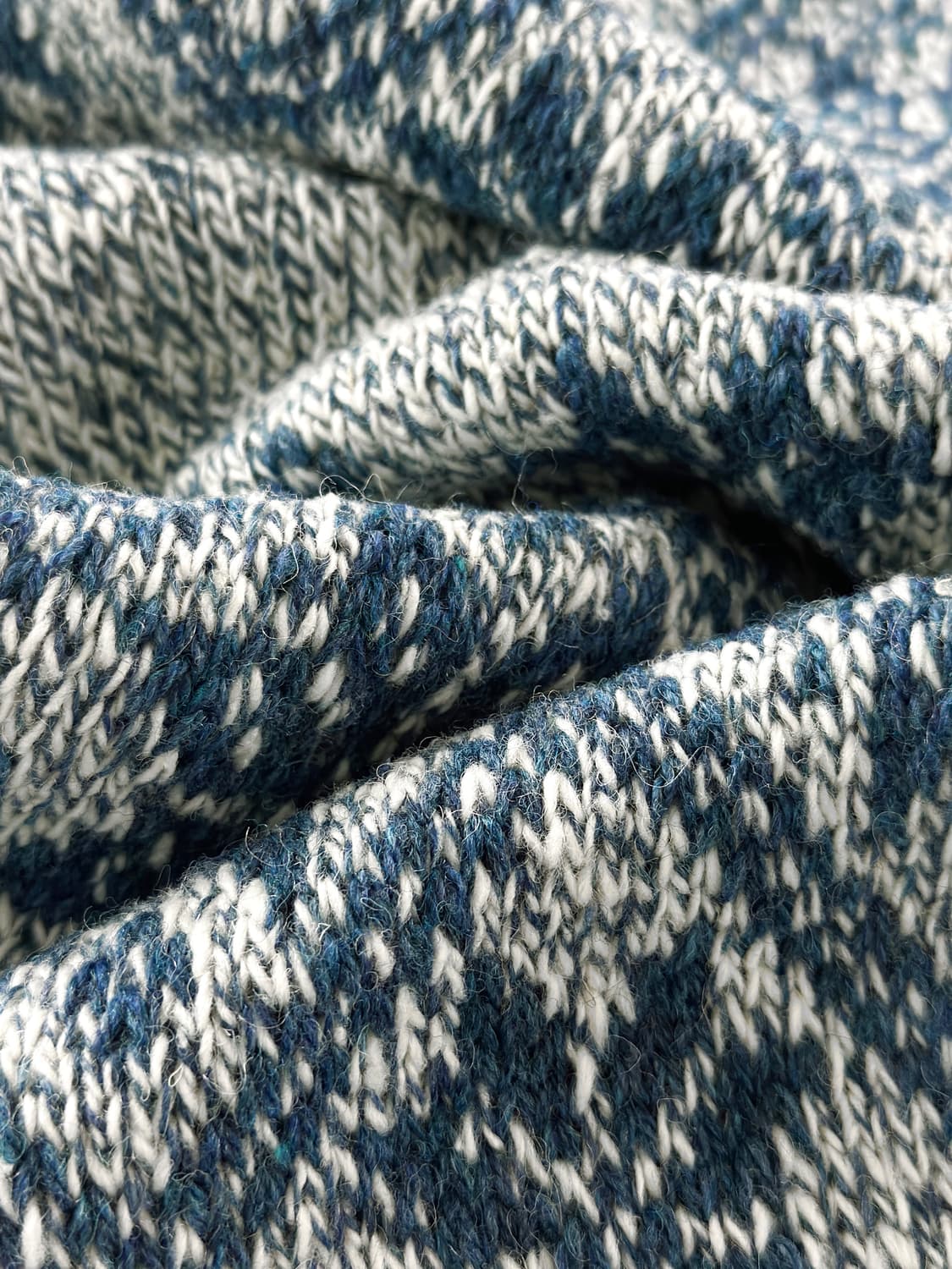 90s 빈티지 BRONER 눈꽃 패턴 머플러 상품이미지4