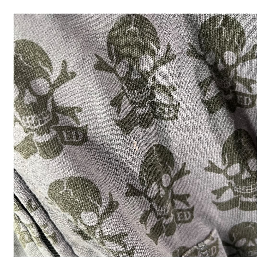 [Ed Hardy] 에드하디 스컬 빅 도트 후드집업 상품이미지6