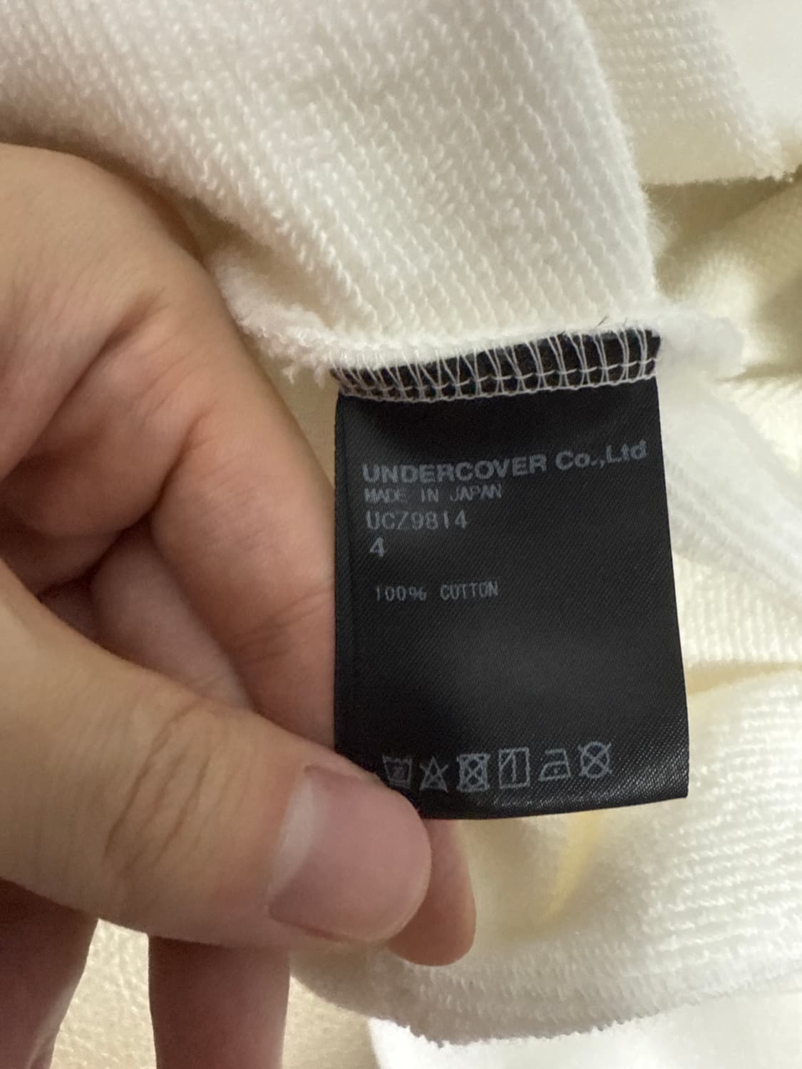 (새상품) 언더커버 30주년 U로고 맨투맨 상품이미지6