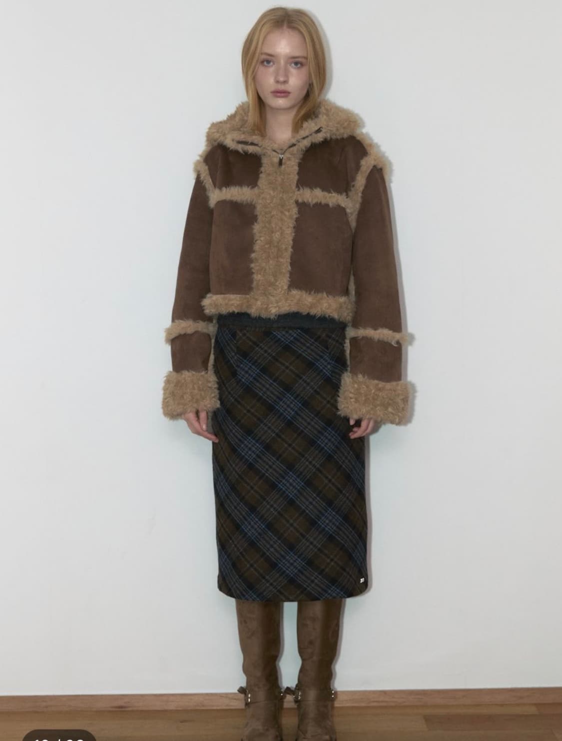 아수라 투웨이 후드 무스탕 상품이미지4