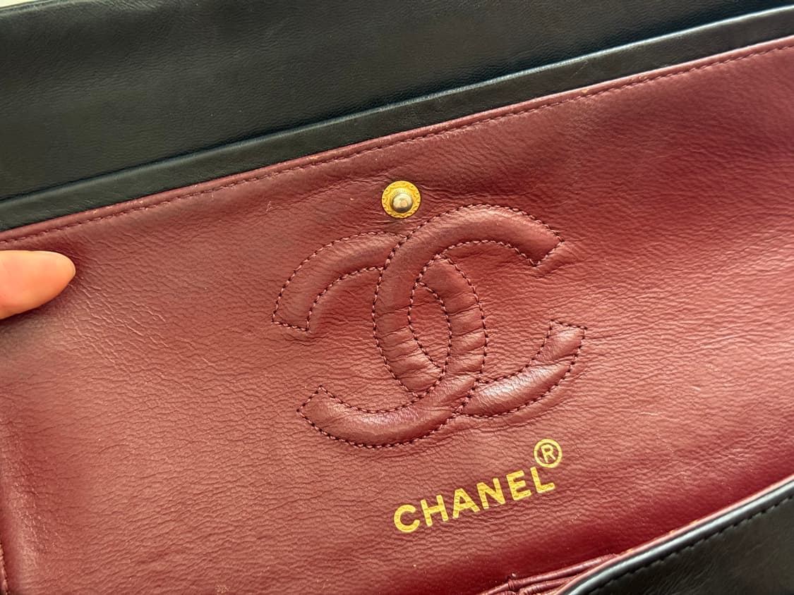 샤넬 클래식 플랩 스몰 빈티지 블랙 상품이미지5