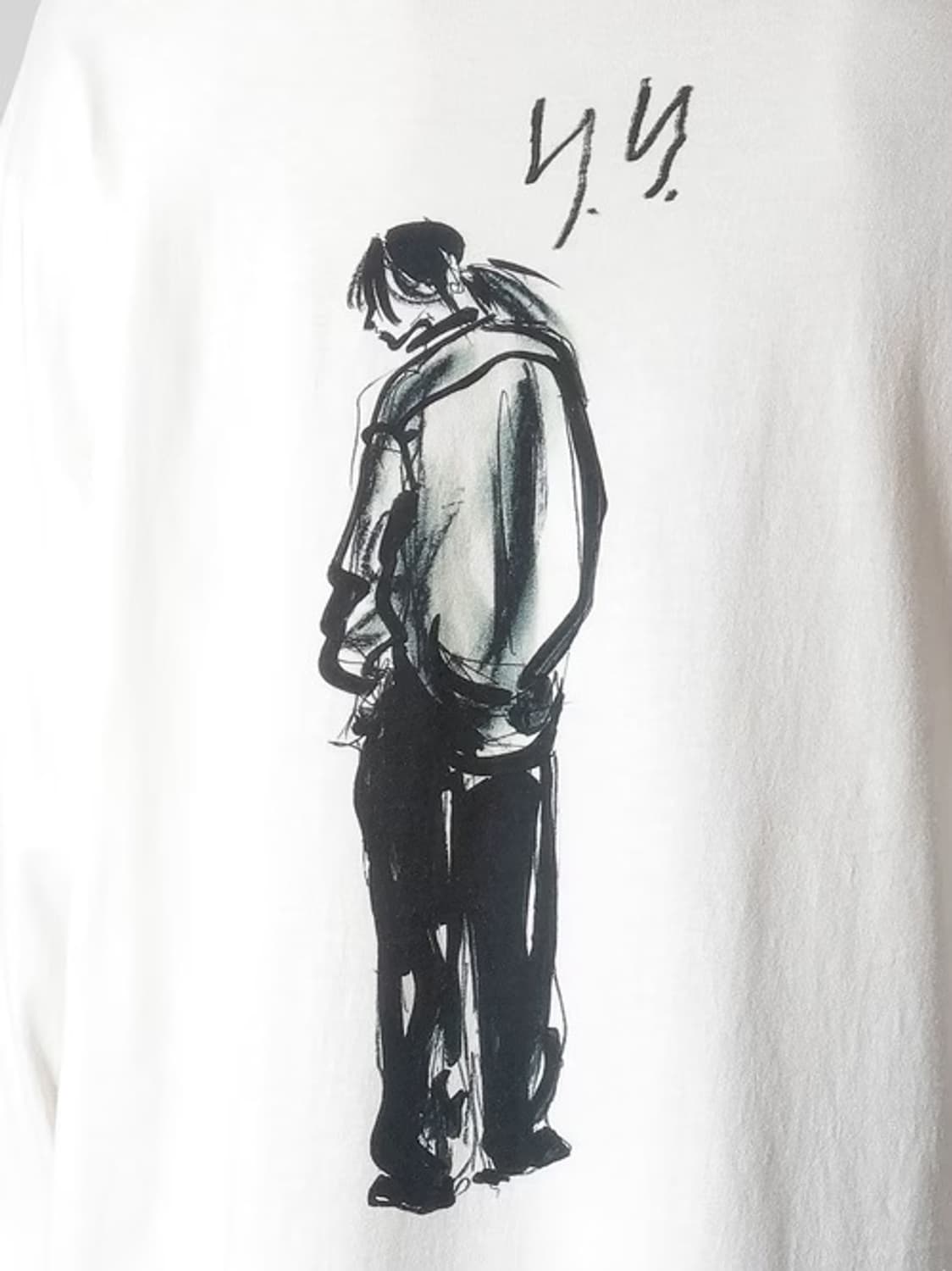 요지야마모토 yy백프린팅 롱슬리브 3사이즈 상품이미지6