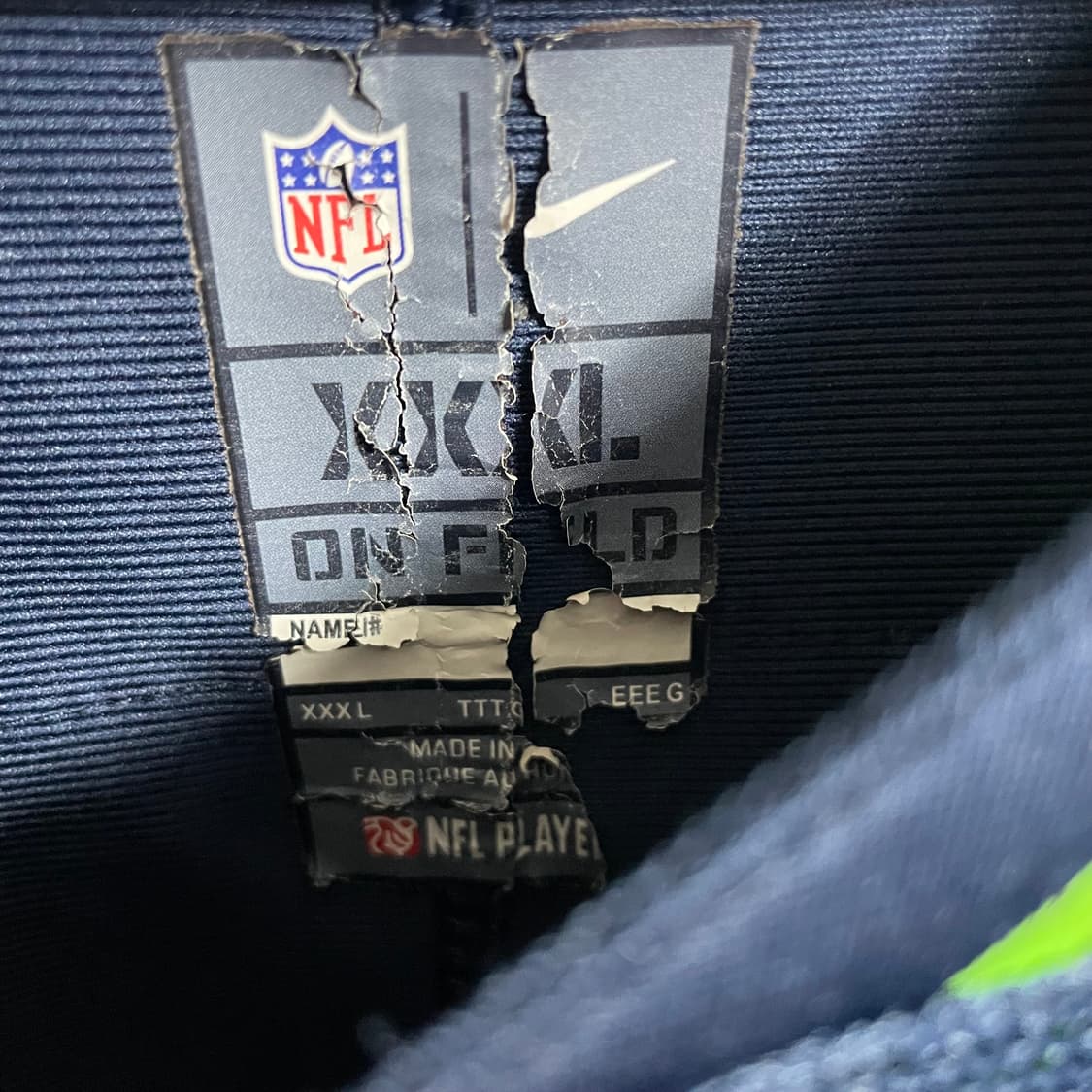 [3XL] 나이키 NFL 풋볼 져지 럭지져지 빅사이즈 fan 상품이미지2