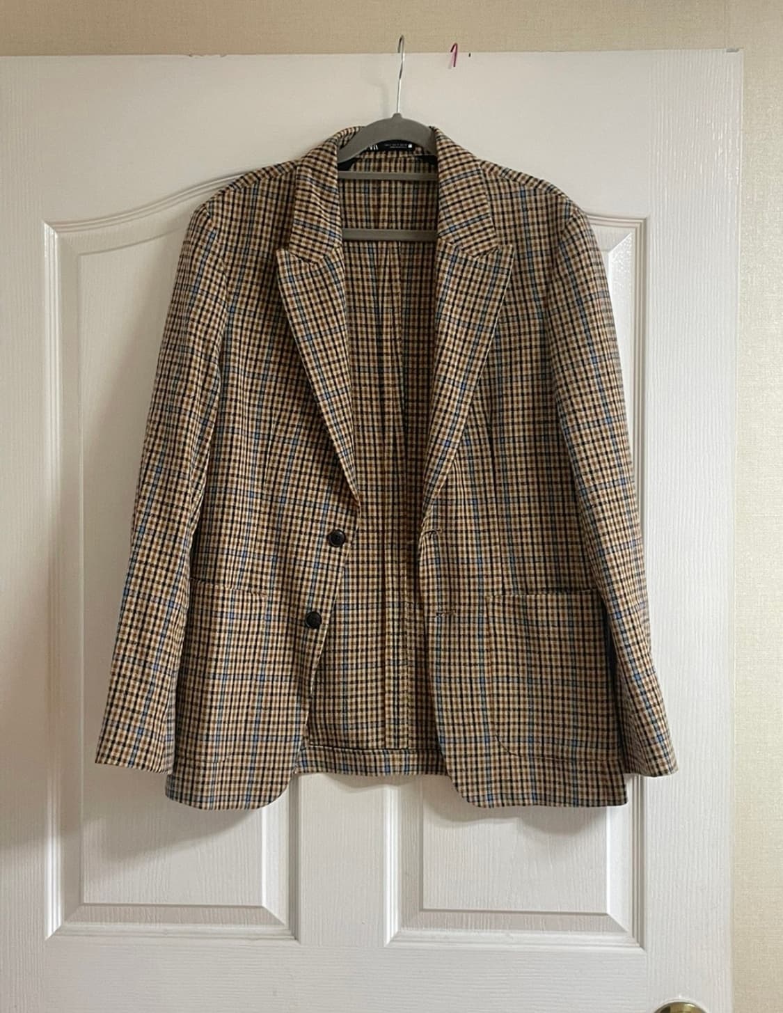 (새상품) 자라 체크 블레이저 S사이즈 상품이미지9
