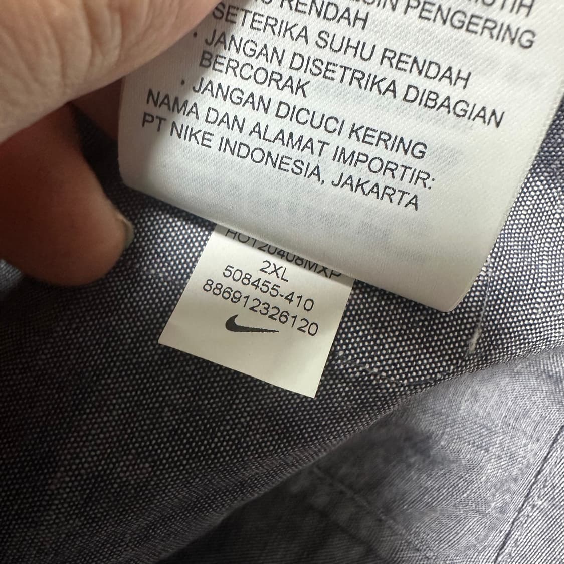 ✨ (바배) 나이키 올드스쿨 트랙앤필드 린넨 후드 집업 자켓 상품이미지6