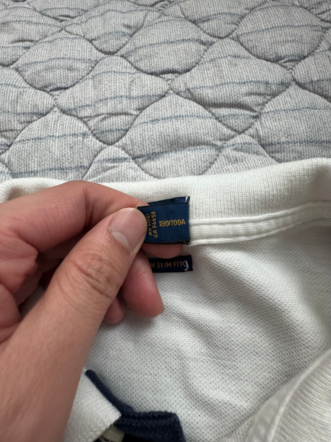 폴로 랄프로렌 빅포니 사선 카라티 상품이미지4