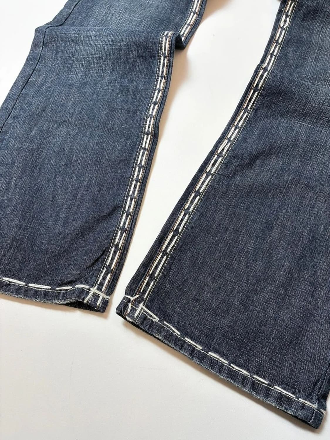 라구나비치 00'sY2K 펑크데드스탁 스티치자수데님팬츠PN88308830 상품이미지7