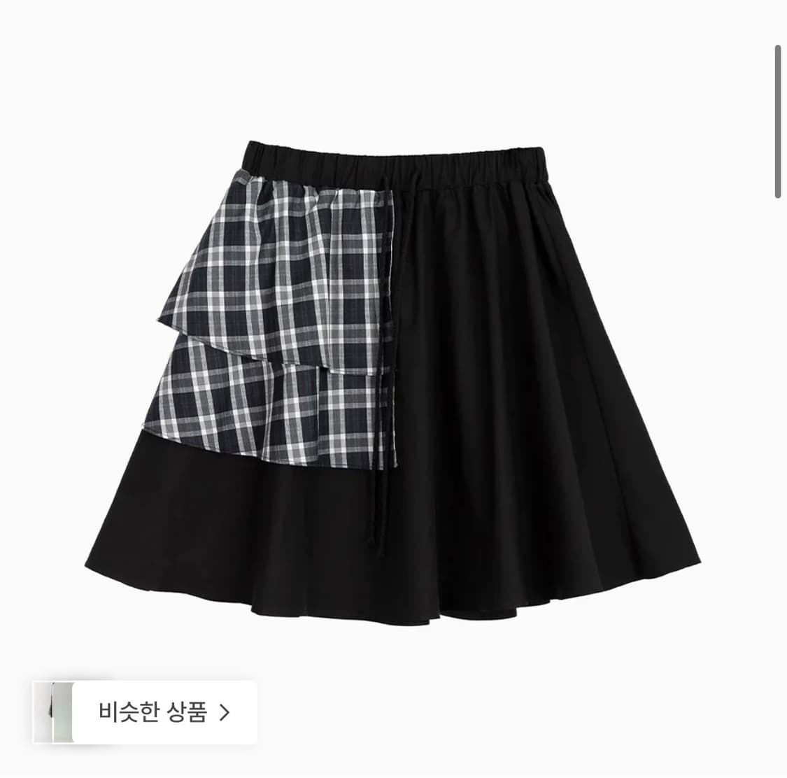 오헤시오 체크 캉캉 스커트 상품이미지1