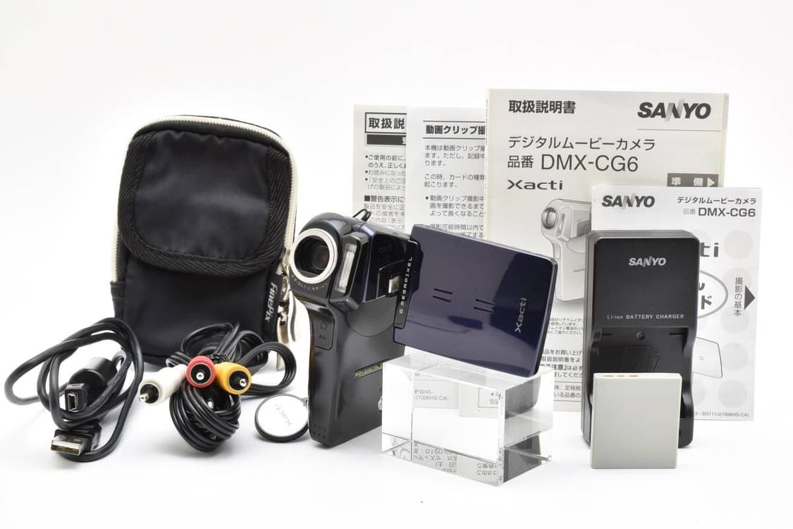 미품📸 산요 작티 SANYO Xacti CG6 네이비💙 상품이미지2