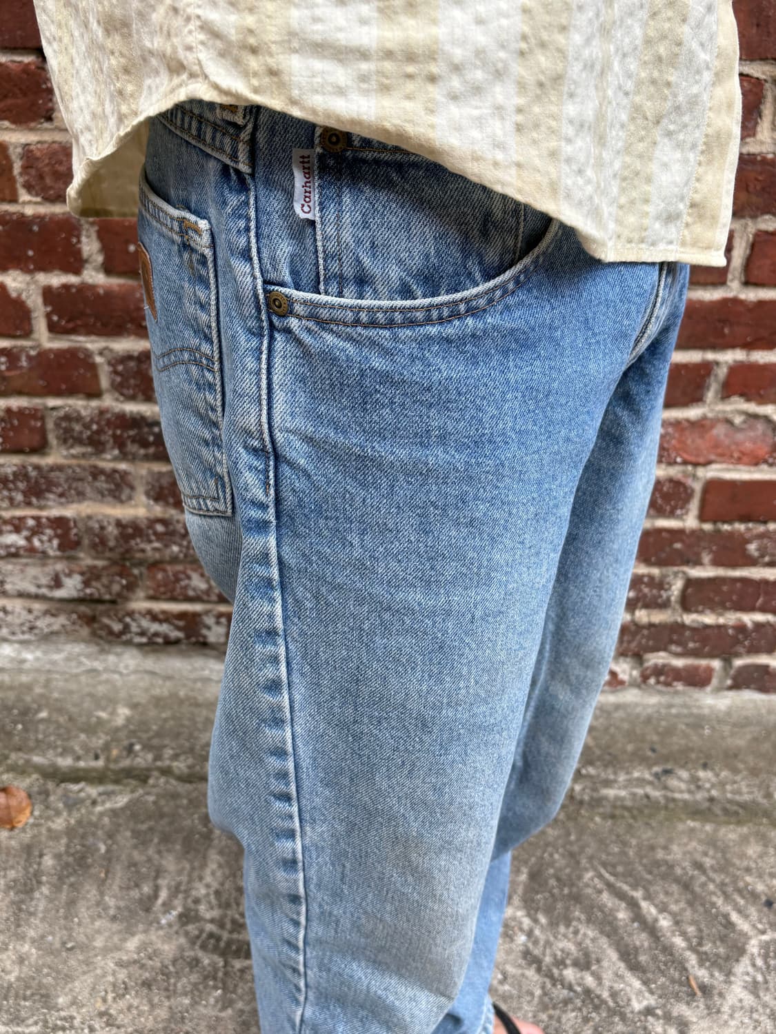 00s carhartt denim pants 상품이미지4