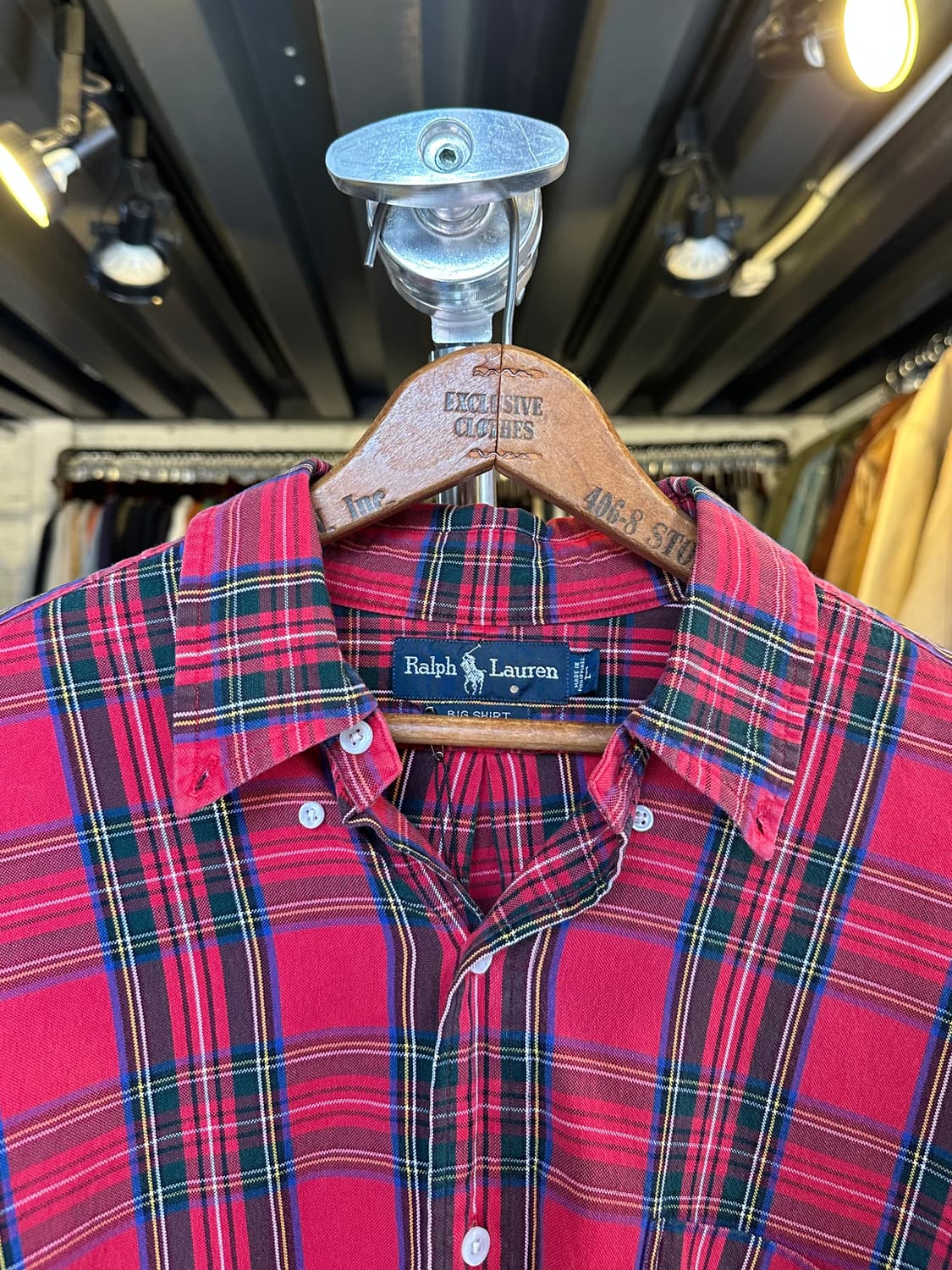 90s 폴로 랄프로렌 빅셔츠 상품이미지3