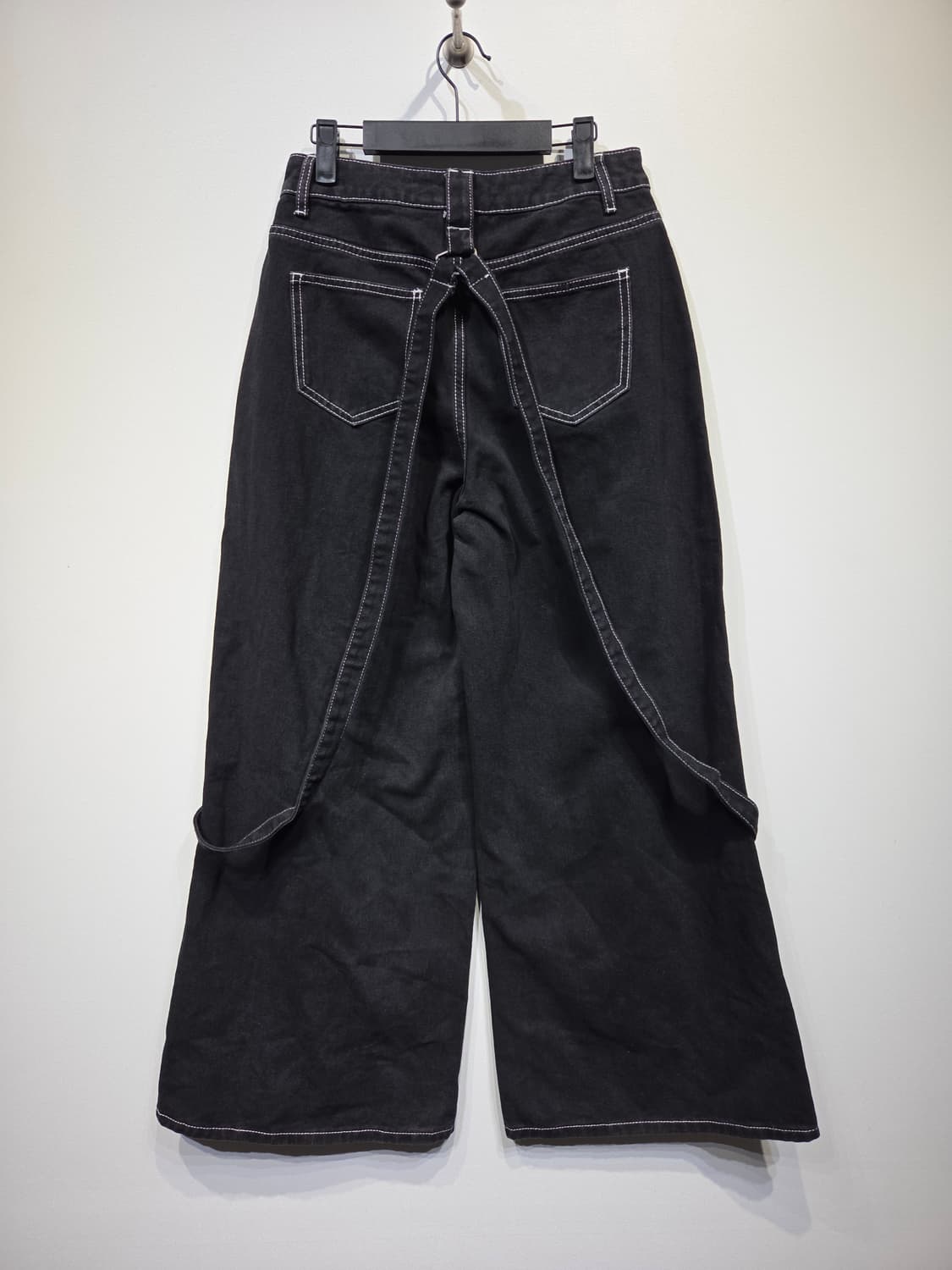 ROMWE 롬위 x 배트맨 콜라보 와이드 데님 팬츠 상품이미지5