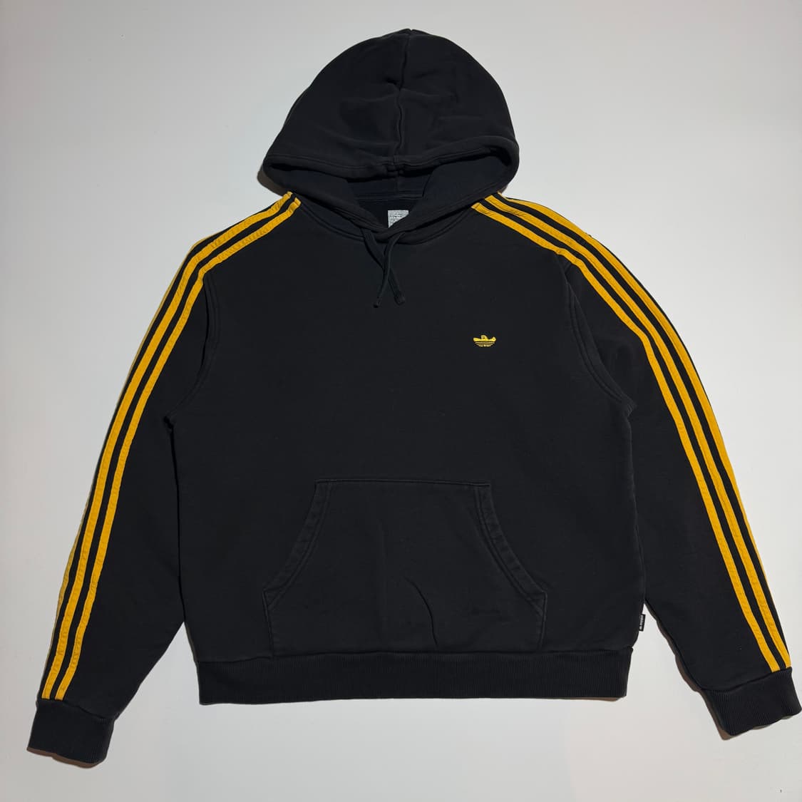 아디다스 파이어버드 옐로우 삼선 후드티 상품이미지1