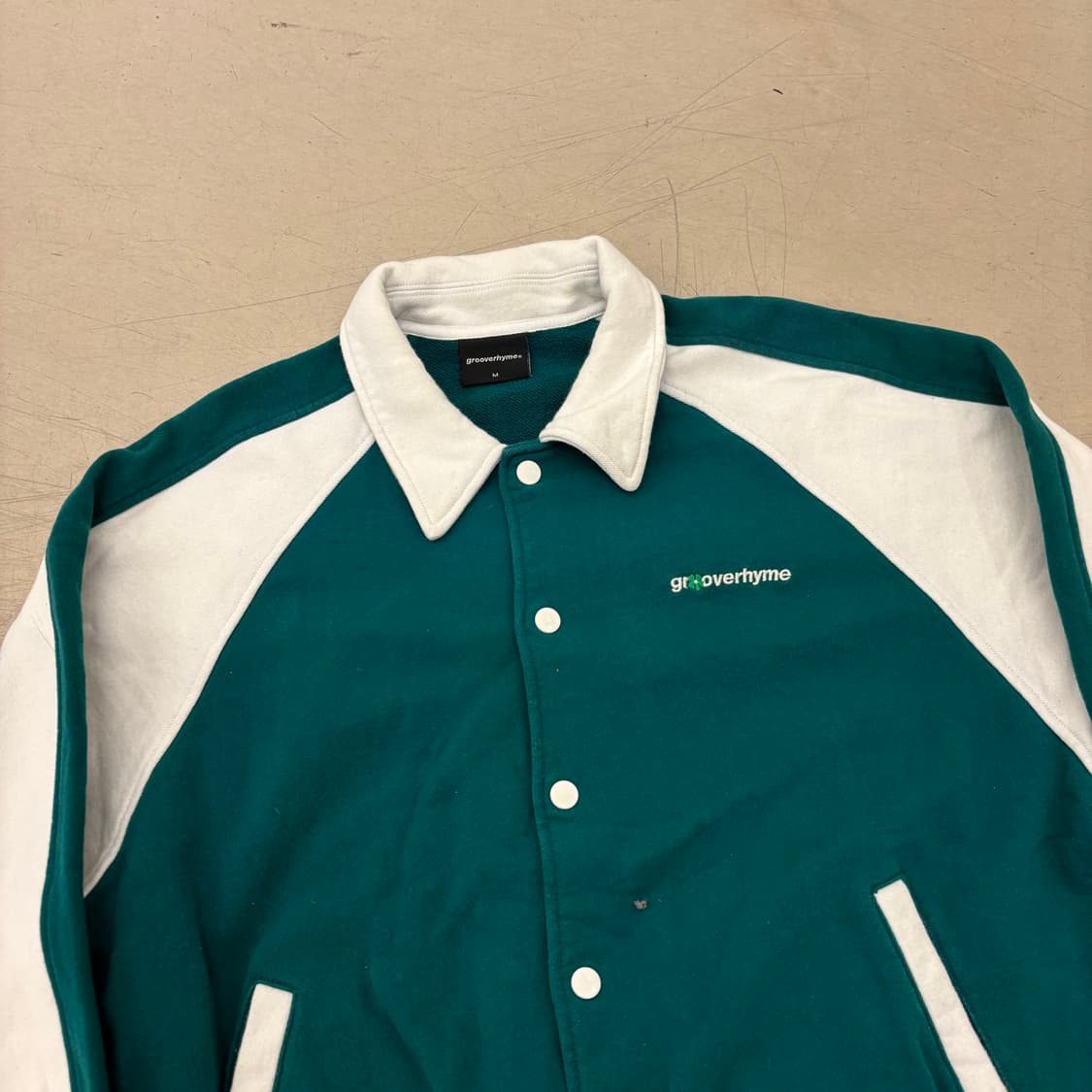 그루브라임 와일드 라이프 투톤 코튼 바시티 상품이미지3